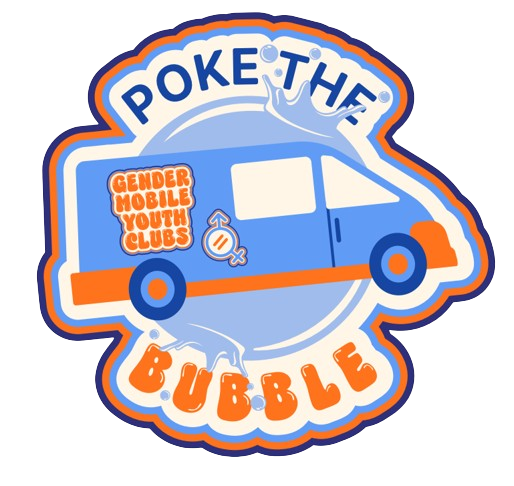 Poke the bubble Logo